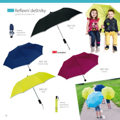 3M Reflective Umbrella (burgundy) 3M Reflective Umbrella (burgundy)